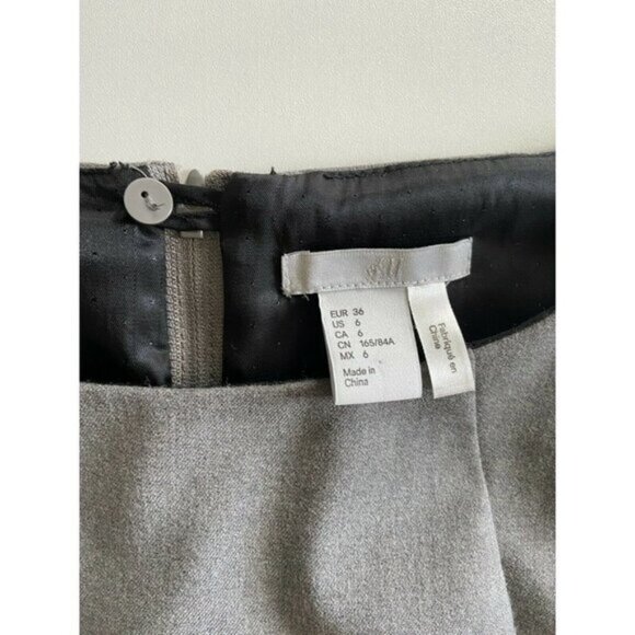 Womens Grey Sleeveless ALine Dress Size US 6 - Picture 6 of 8